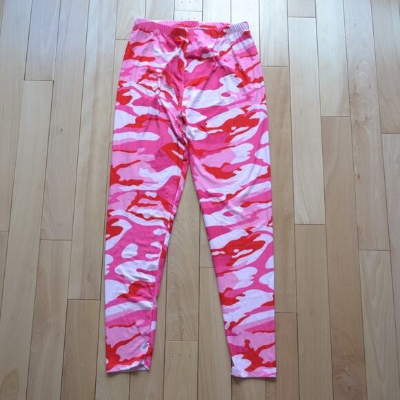 NWOT Eevee Leggings Pink Camo Plus Size - Picture 1 of 4